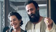 Ali Suliman and Ayelet Zurer (Image via Instagram/@alisuliman_official)